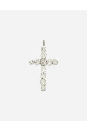 Dolce & Gabbana Anna Charm In Gold 18kt And Colorless Topazes - Woman Charms Onesize