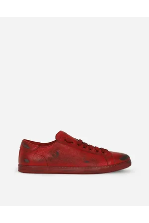 Dolce & Gabbana Saint Tropez Deerskin Sneakers - Man 40