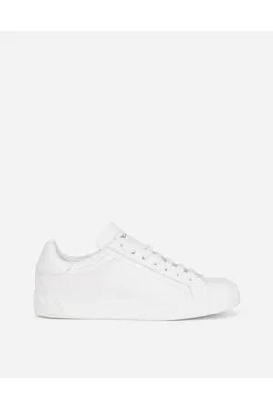 Dolce & Gabbana Calfskin Portofino Sneakers - Man Sneakers Leather 40