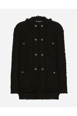 Dolce & Gabbana Single-breasted Rush-stitch Jacket - Woman 36
