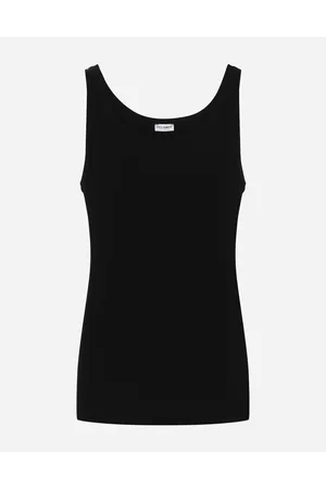 Dolce & Gabbana Fine-rib Cotton Singlet - Man Underwear And Loungewear Cotton 3