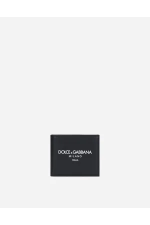 Dolce & Gabbana Calfskin Bifold Wallet - Man Wallets And Small Leather Goods Leather Onesize