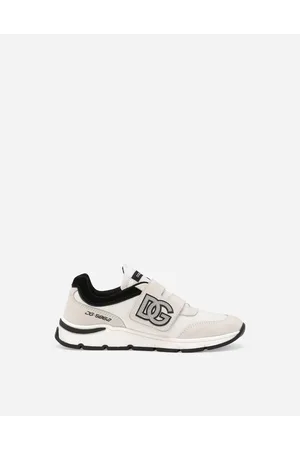 Dolce & Gabbana Mixed-material Sneakers - Man Shoes (24-38) Black 27