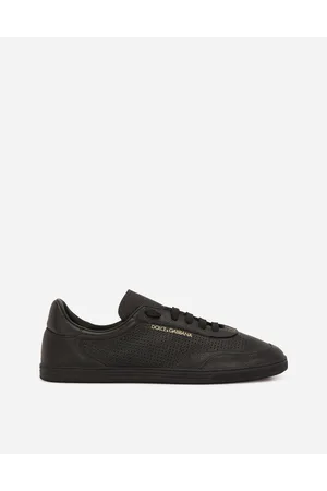 Dolce & Gabbana Perforated Calfskin Saint Tropez Sneakers - Man Sneakers 44