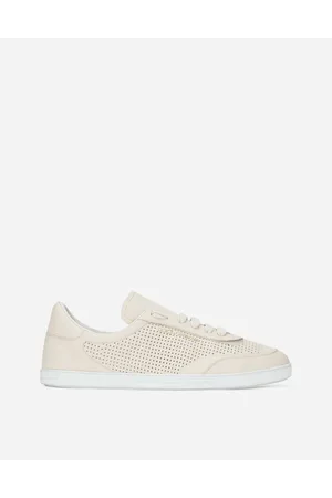 Dolce & Gabbana Perforated Calfskin Saint Tropez Sneakers - Man Sneakers 44