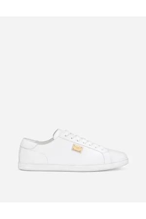 Dolce & Gabbana Saint Tropez Calfskin Sneakers - Man Sneakers Leather 44