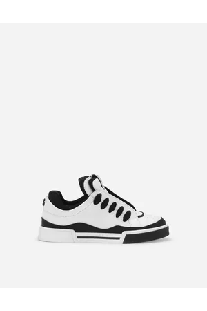 Dolce & Gabbana Mixed-material Portofino Sneakers - Man Shoes (24-38) 27