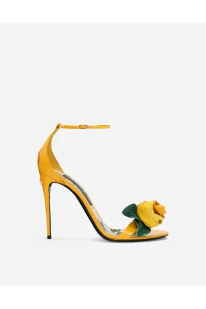 Dolce & Gabbana Patent Leather Sandals - Woman Sandals And Wedges 36
