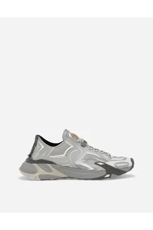 Dolce & Gabbana Structured Mesh Fast Sneakers - Man Sneakers Fabric 44