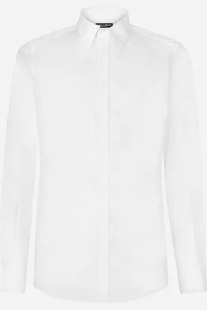 Dolce & Gabbana Cotton Martini-fit Shirt - Man Shirts Cotton 39