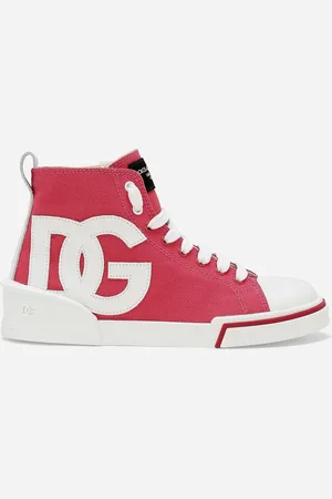 Dolce & Gabbana Canvas Portofino Space High-top Sneakers - Man Shoes (24-38) Multi-colored 27