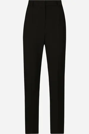 Dolce & Gabbana Tailored Twill Pants - Woman Trousers And Shorts 36