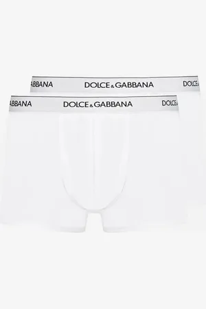 Dolce & Gabbana Stretch Cotton Regular-fit Boxers Two-pack - Man Underwear And Loungewear Cotton 6