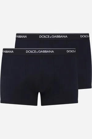 Dolce & Gabbana Stretch Cotton Boxers Two-pack - Man Underwear And Loungewear Cotton 4