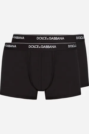Dolce & Gabbana Stretch Cotton Regular-fit Boxers Two-pack - Man Underwear And Loungewear Cotton 3