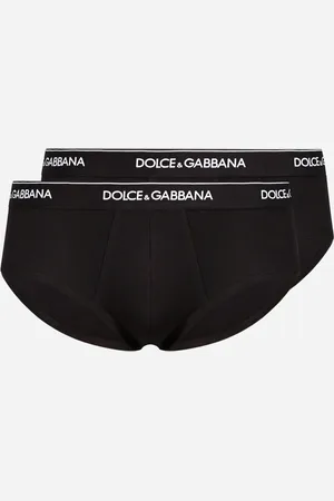 Dolce & Gabbana Stretch Cotton Brando Briefs Two-pack - Man Underwear And Loungewear Cotton 5