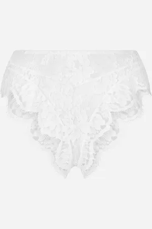 Dolce & Gabbana High-waisted Lace Briefs - Woman Underwear Lace 2