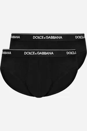 Dolce & Gabbana Stretch Cotton Mid-rise Briefs Two Pack - Man Underwear And Loungewear Cotton 3