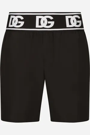 Dolce & Gabbana Boxer Medio - Man Beachwear Multi-colored Fabric 3