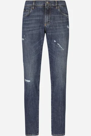 Dolce & Gabbana Pantalone - Man Denim Multi-colored 44