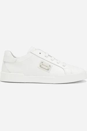 Dolce & Gabbana Calfskin Portofino Vintage Sneakers - Man Shoes (24-38) Leather 27