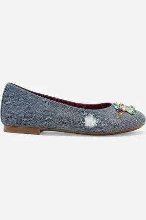 Dolce & Gabbana Patchwork Denim Ballet Flats - Woman Shoes (24-38) Multi-colored 30