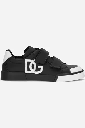 Dolce & Gabbana Calfskin Portofino Sneakers - Man Shoes (24-38) Multi-colored Leather 27