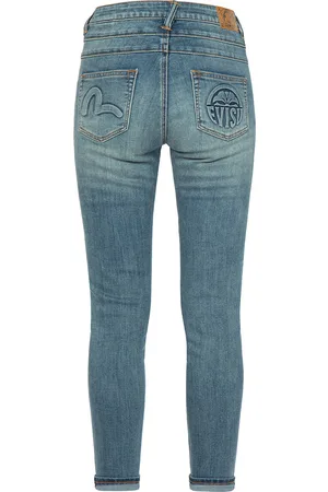 Embossed Skinny Jeans