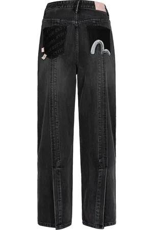 AUSIMIAR Black Wide Leg Capri Pants with Pockets for Women Work