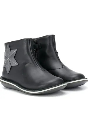 Camper Star appliqué leather boots