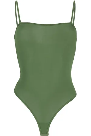 Lingerie Bodies in the color Green for women