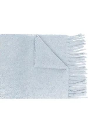 Marni Logo-appliqué alpaca scarf