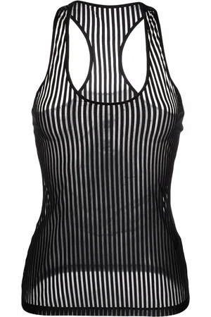 MAISON CLOSE Bande à Part striped tank top
