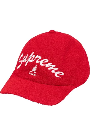 Supreme - Blue Fat Tip 'LV' Jacquard Logo Denim Bucket Hat – eluXive