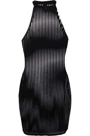 MAISON CLOSE Bande à Part striped dress