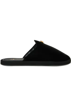 Giuseppe Zanotti Conley velvet slippers - Black