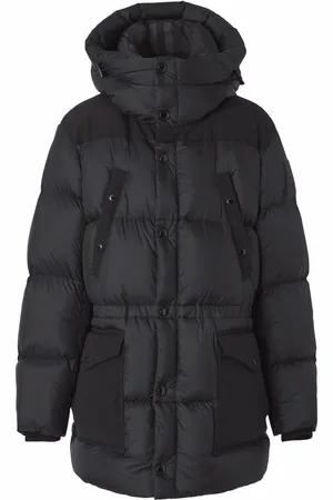 Burberry Logo appliqué nylon puffer coat