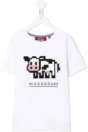 MOSTLY HEARD RARELY SEEN Mini Moody 8-Bit appliqué T-shirt