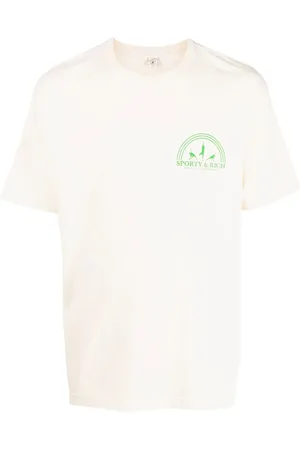 Sporty & Rich Fitness Group T-Shirt - Cream