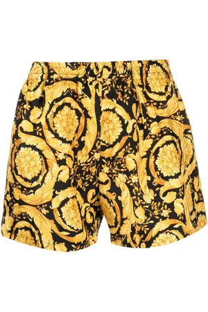 Medusa Greek Key waistband boxers