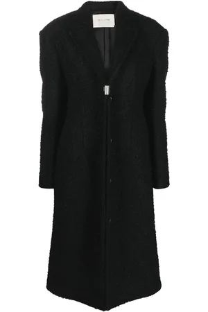 1017 ALYX 9SM Boucl??-effect hardware-detail coat