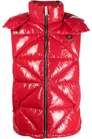 Philipp Plein Quilted padded gilet jacket