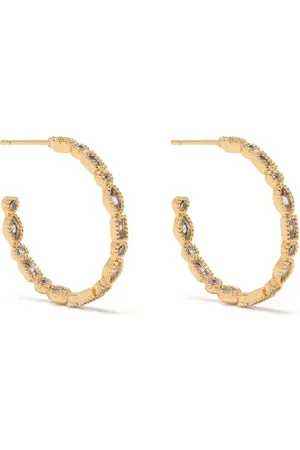Maje Diamant??-embellished hoop earrings