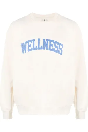 Sporty & Rich Wellness-appliquÃ© cotton sweatshirt