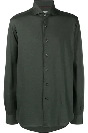 Orian Spread collar piqu?? shirt
