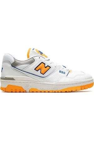 New Balance 550 "Lakers Pack - Vibrant Orange" sneakers