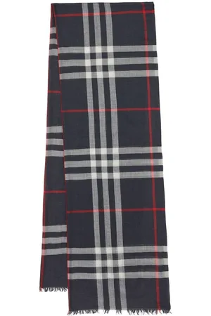 Burberry two-tone Checked Cashmere Scarf - Farfetch