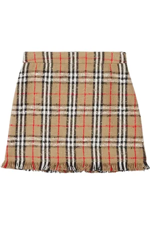 Burberry Vintage Check bouclé mini skirt