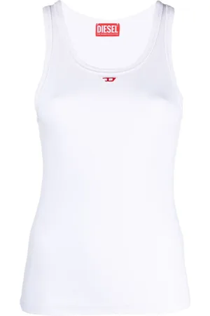 Diesel T-Anky-D logo-appliqué tank top
