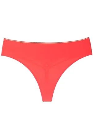 Lingerie Thongs in the color Red for women